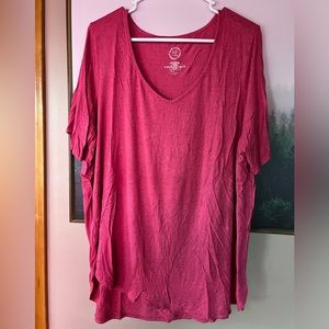 NWOT maurices 24/7 short sleeve v-neck tee